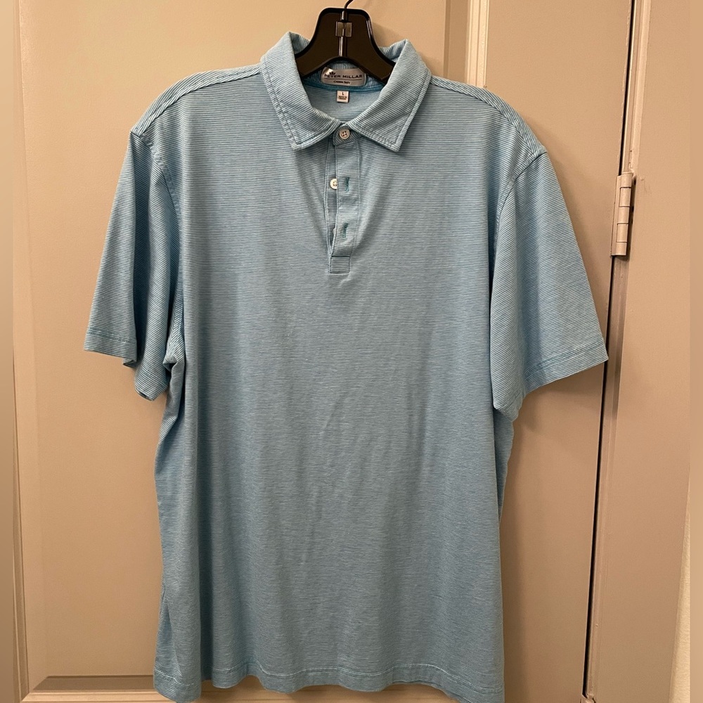 Peter Millar Crown Soft collared shirt size L